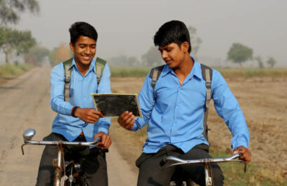 Programa de Bicicleta na Índia | Educação e Saúde